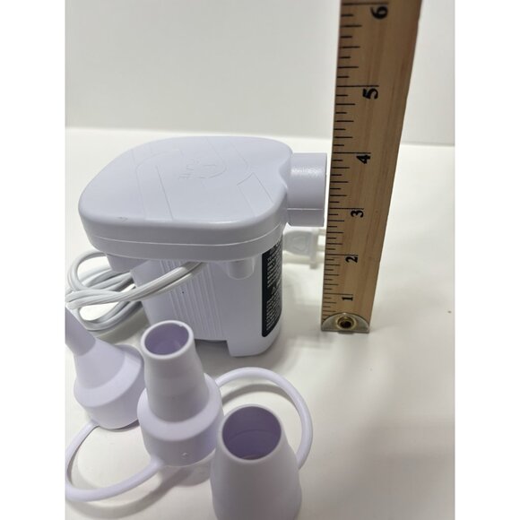 Electric Air Pump 110-120V Plug In Inflate Deflate Pool Float Mattress Toy New - Picture 10 of 10